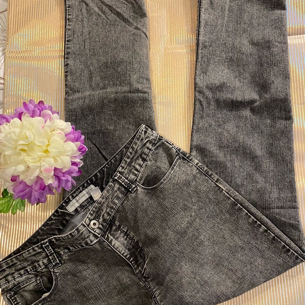 Chicos Platinum Denim Jeans